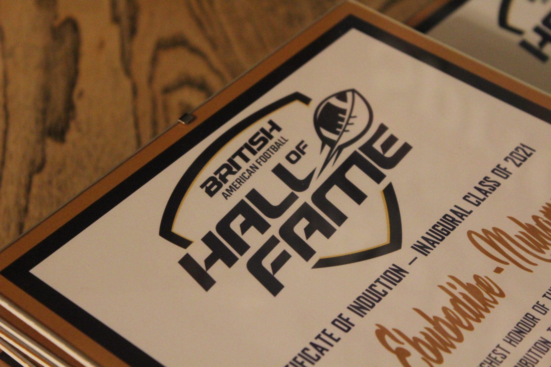 BAFA Hall of Fame Celebration