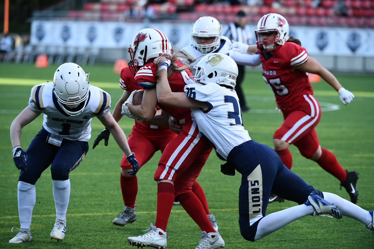 Great Britain women to face USA in American football world