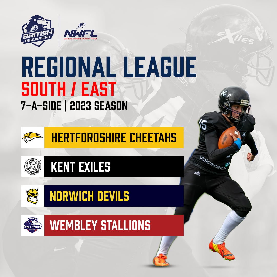 NWFL announces alignments for 2023 – British American Football